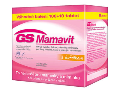 Těhotenské vitamíny GS Mamavit